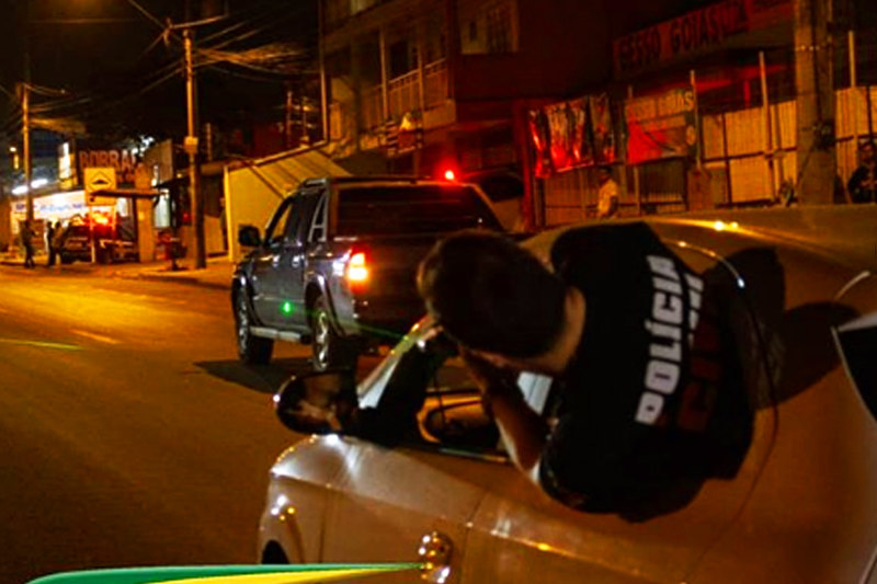PC realizou reconstituição da morte de Walisson | Foto: Divulgação / Polícia Científica de Goiás