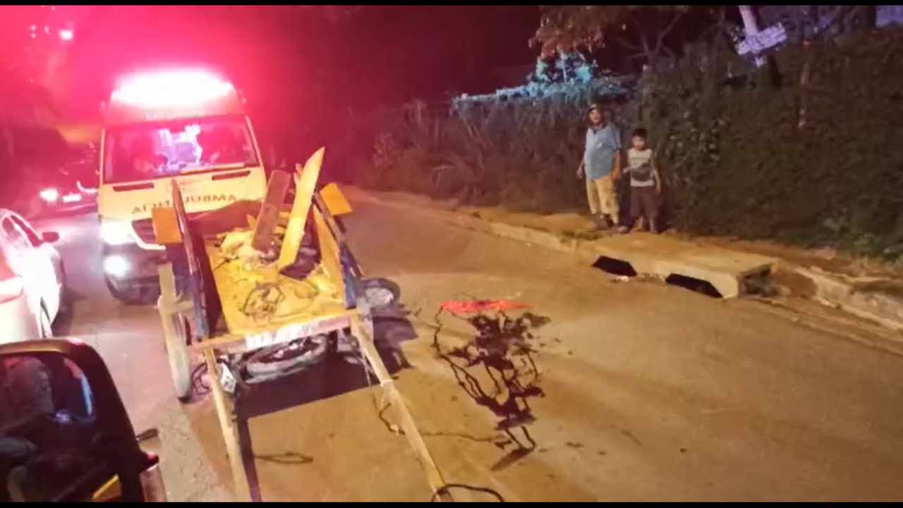 acidente carroça Aparecida