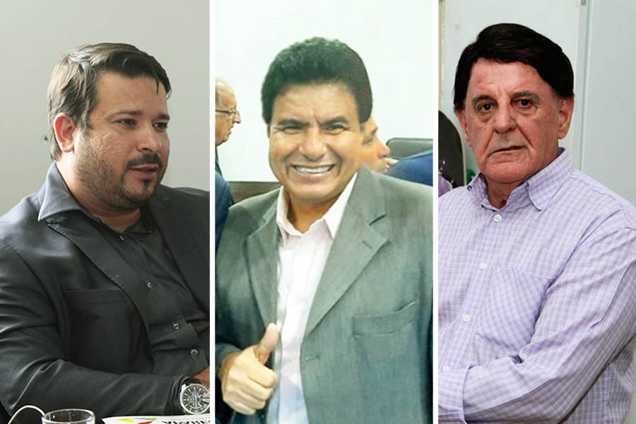 Fábio Carmago, Jodeir Pereira e Marinho Rezende | Fotos: Reprodução