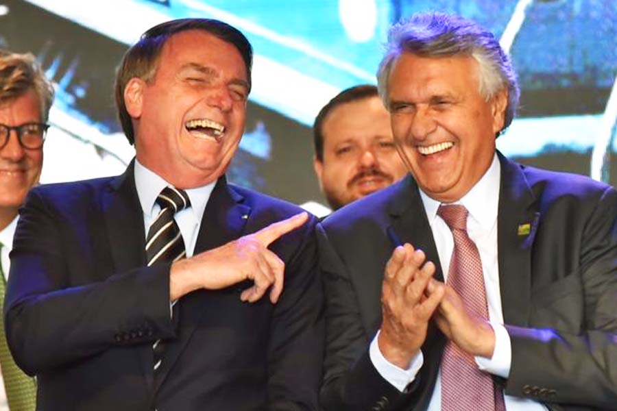 Jair Bolsonaro e Ronaldo Caiado | Foto: Divulgação