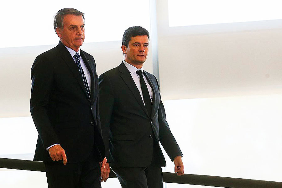 Sérgio Moro pediu demissão nesta 6ª feira (24) | Foto: Antonio Cruz/Ag. Brasil