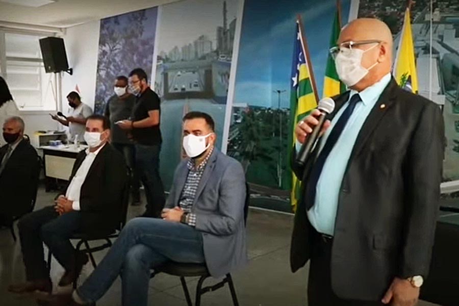 Com 2ª indicação, grupo de Alcides sela apoio à reeleição de Mendanha | Foto: Reprodução