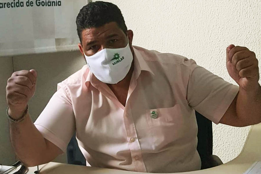 Presidente da Associação Comercial, Industrial e Empresarial da Região Leste de Aparecida de Goiânia (Acirlag, Maione Padeiro | Foto: Divulgação