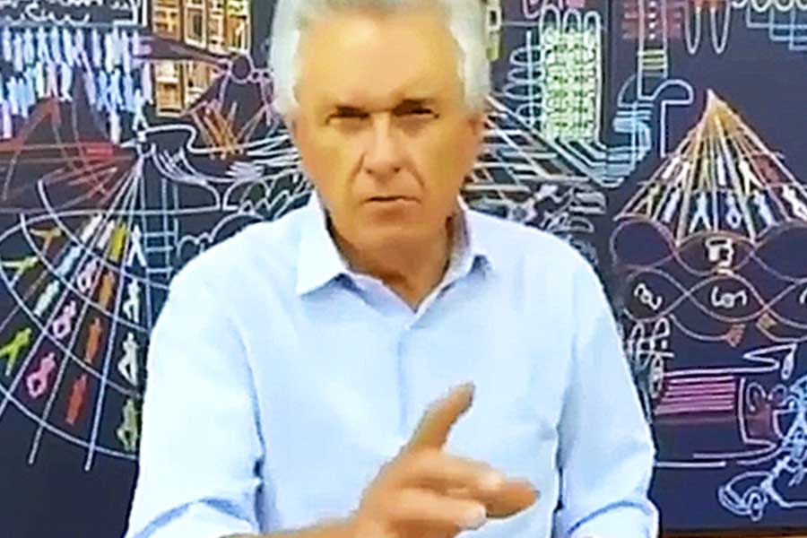 'Patrões intransigentes não estão preocupados com a sua vida', diz Caiado | Foto: Reprodução