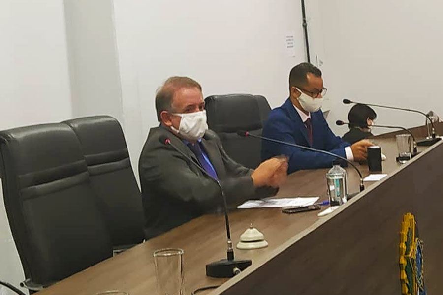 Presidente da Câmara Municipal de Aparecida, Vilmar Mariano, foi diagnosticado com covid-19 | Foto: Reprodução