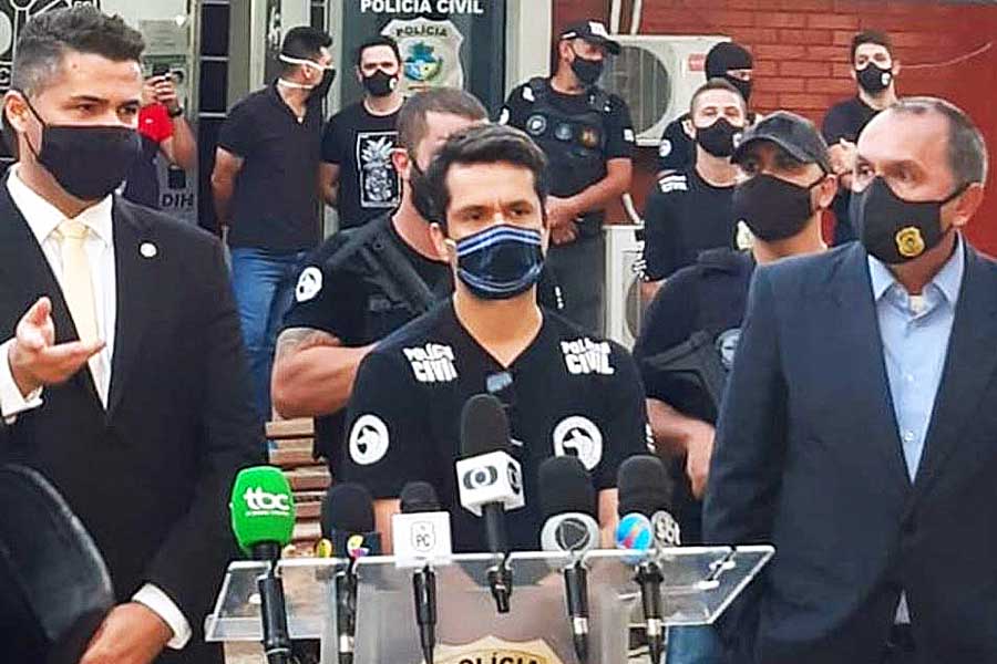 PC apresentou 2 suspeitos da morte do menino Danilo Silva | Foto: Divulgação