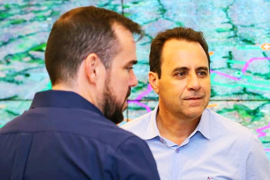 Gustavo Mendanha e Veter Martins | Foto: Reprodução