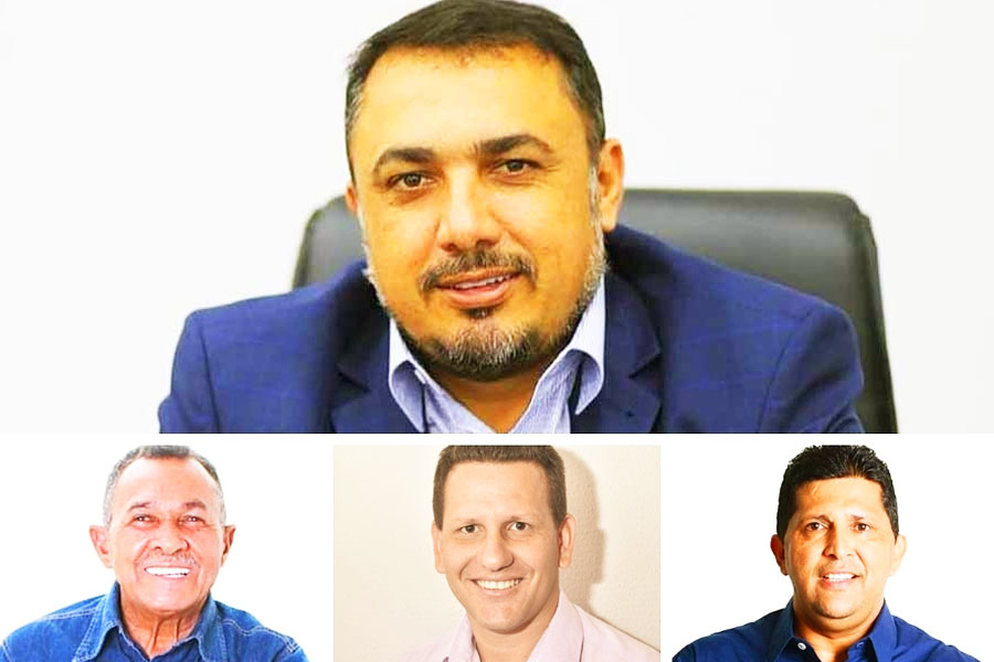 André Fortaleza, Amendoim, Sandro Oliveira e Domingos Rodrigues