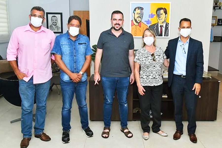 Bira Contador, Flávio Canedo, Gustavo Mendanha, Magda Mofatto e Isaac Martins