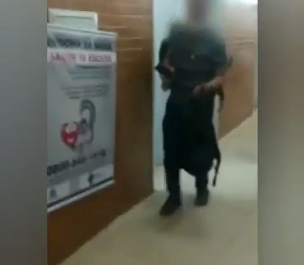 Médico é filmado alcoolizado e sem máscara em Ciams de Goiânia