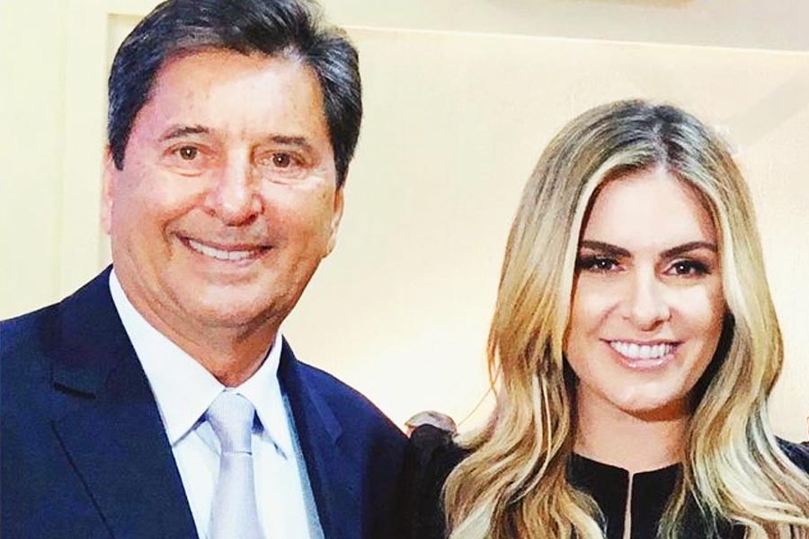 Maguito Vilela e Flávia Teles | Foto: Reprodução/Instagram