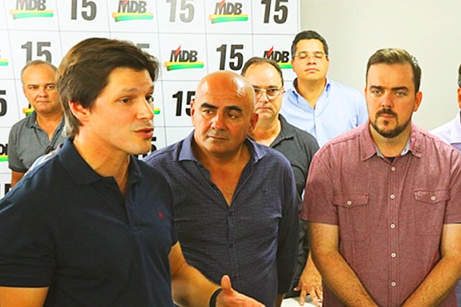Deputado vai disputar presidência do MDB com Daniel