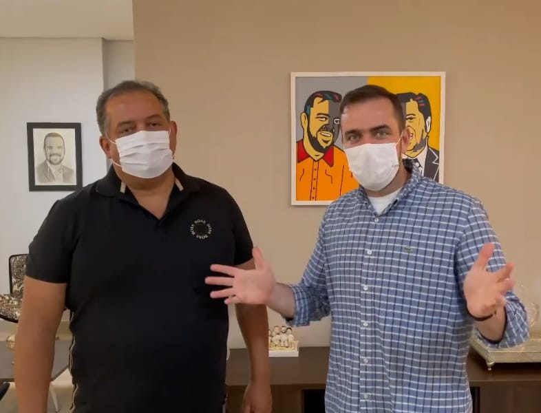 Líder do Governo Bolsonaro visita Aparecida