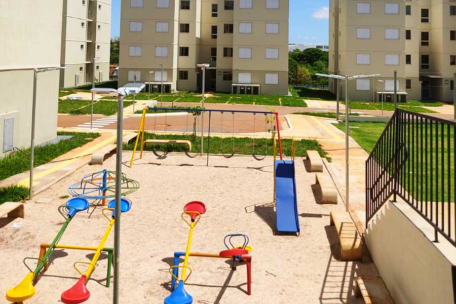 Área de lazer do Condomínio Agenor Modesto | Foto: Divulgação