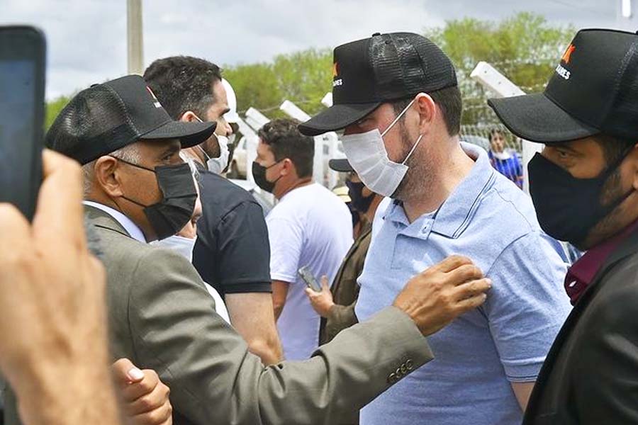 Rogério Cruz e Gustavo Mendanha | Foto: Reprodução / Instagram