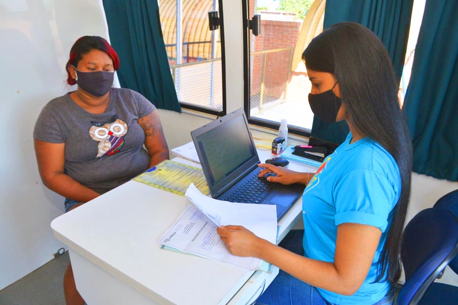Mutirão tem atendimentos sociais em Aparecida | Foto: Claudivino Antunes