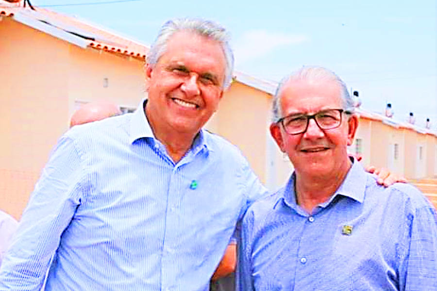 Ronaldo Caiado e Eurípedes do Carmo | Foto: Reprodução