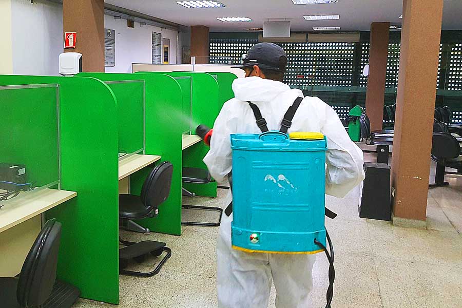 Sanitização | Foto: Divulgação/Procon