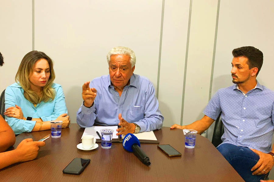 Entrevista de Vilmar Rocha em Aparecida de Goiânia | Foto: Reprodução