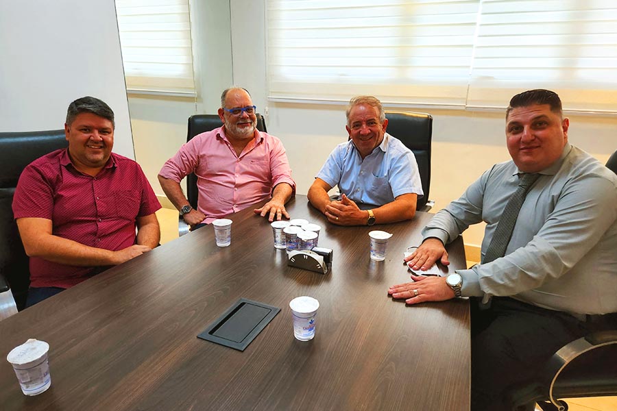 Romero Filho, Ricardo Tatico, Vilmar Mariano e Eric Reis | Foto: Folha Z