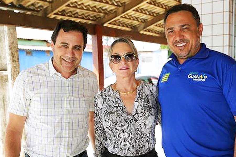Veter Martins, Magda Mofatto e André Fortaleza | Foto: Reprodução