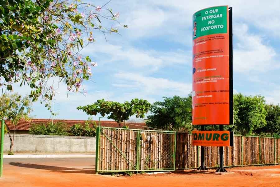Ecoponto em Goiânia | Foto: Divulgação