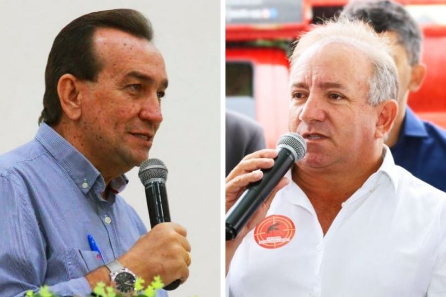 Pastor Romeu Ivo e prefeito Vilmar Mariano | Foto: Montagem / FZ