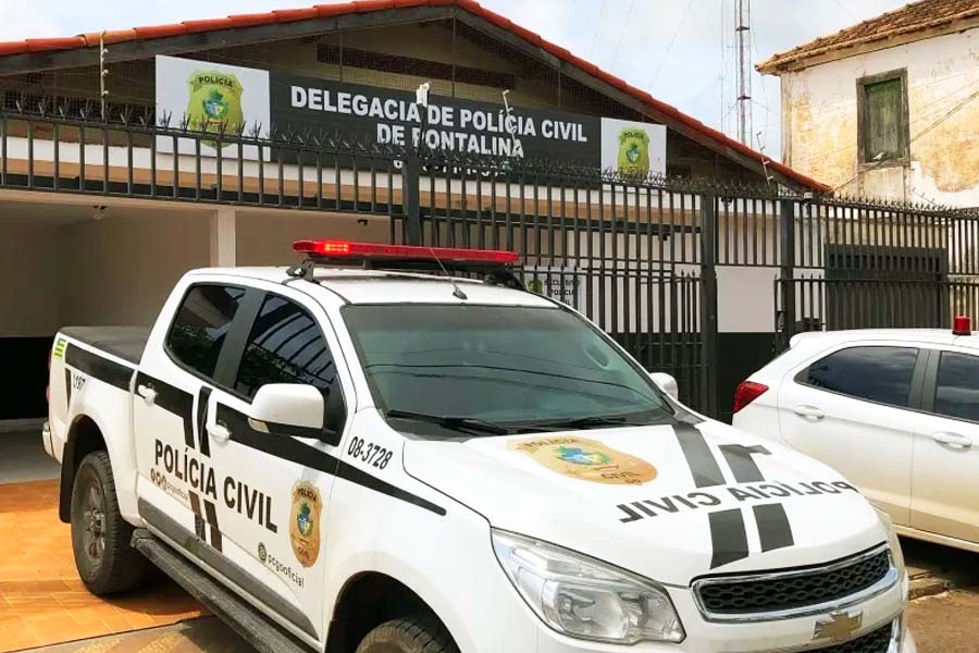 Delegacia de Polícia Civil de Pontalina (GO) | Foto: Reprodução