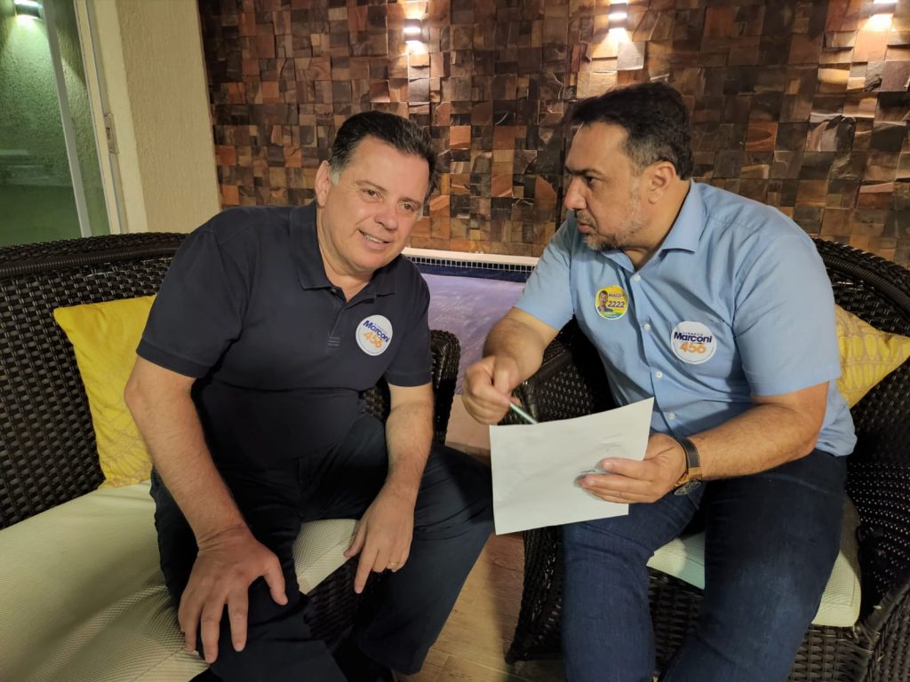 André foi um dos coordenadores da campanha de Perillo em AP (Foto: Cauan Santos - Folha Z)