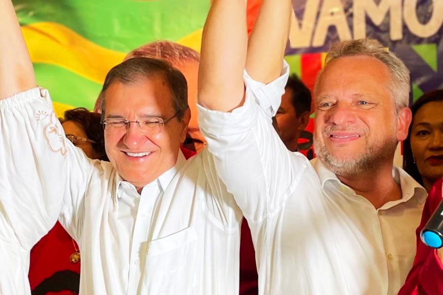Wolmir Amado e Fernando Tibúrcio | Foto: Reprodução