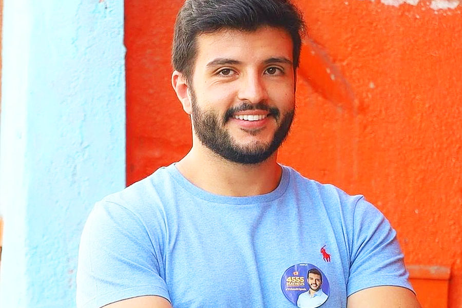 Candidato a deputado federal Matheus Ribeiro | Foto: Divulgação