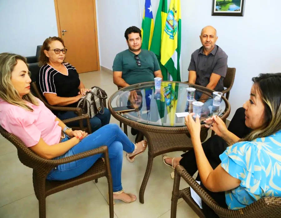 Camila Rosa em agenda com a 1ª dama Sulnara Santana | Foto: Reprodução