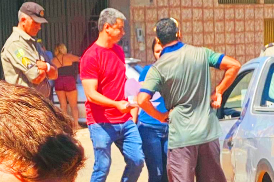 Cristiano Zói foi preso no dia 16/08/22 durante evento em Aparecida de Goiânia | Foto: Reprodução