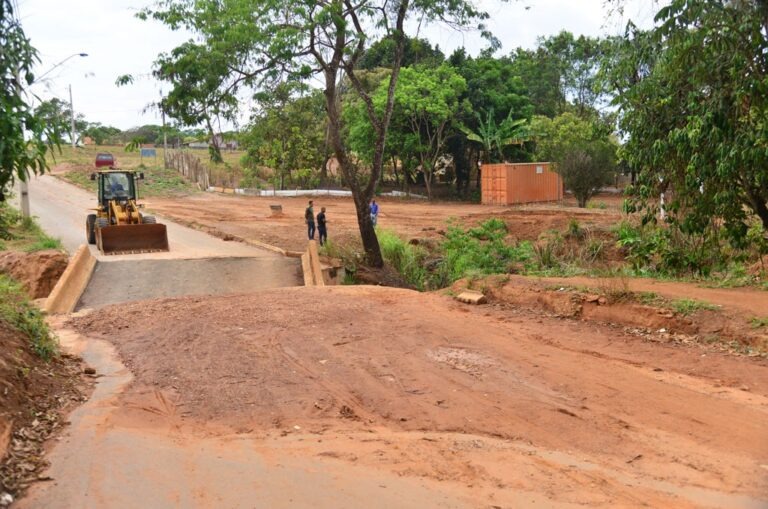 Prefeitura de Aparecida inicia obras na ponte do Jardim Dom Bosco | Foto: Claudivino Antunes