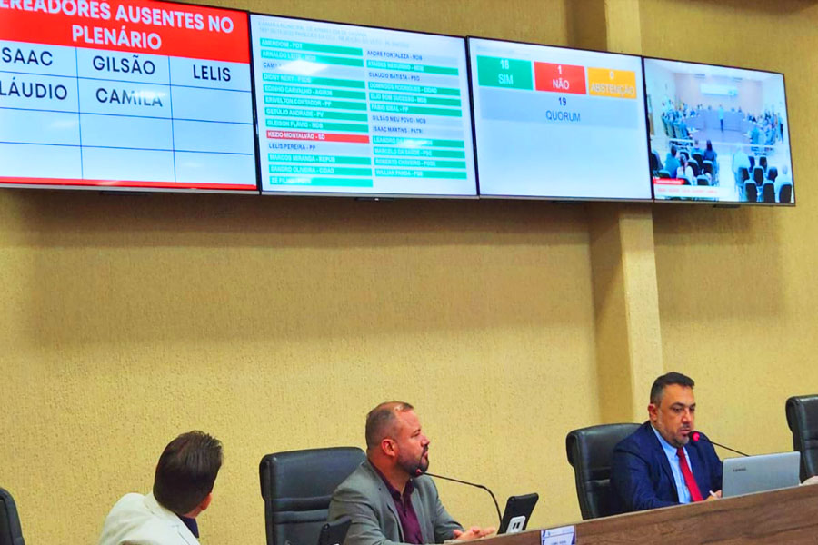 Vereadores derrubam veto do prefeito Vilmar Mariano | Foto: Folha Z