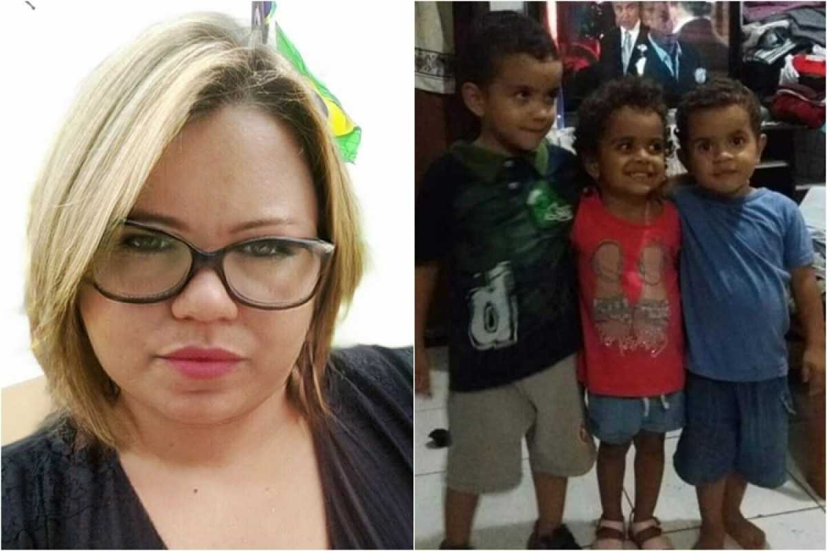 Corpos encontrados carbonizados eram de mãe e 3 filhos | Foto: reprodução