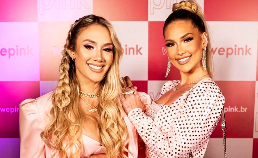 Samara Pink e Virgínia Fonseca | Foto: Reprodução