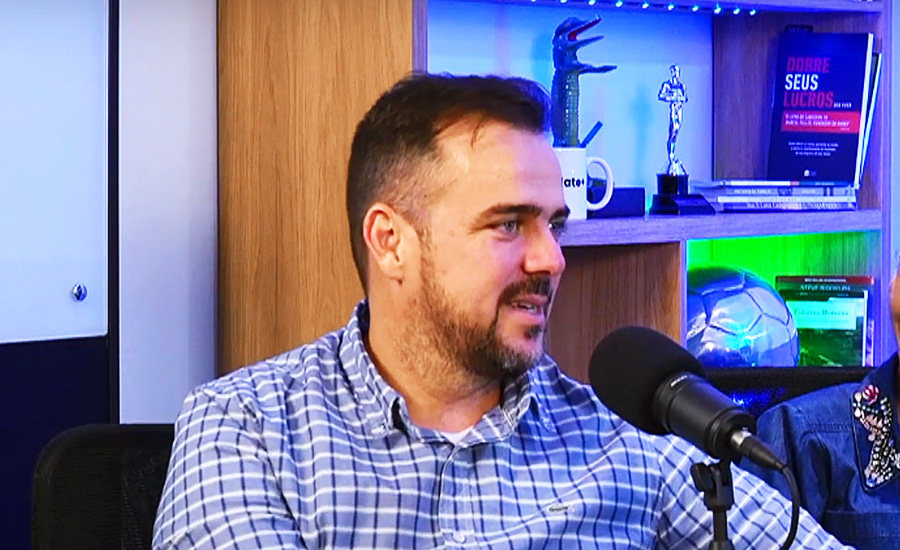 Gustavo Mendanha participa do podcast Update+ | Foto: Reprodução