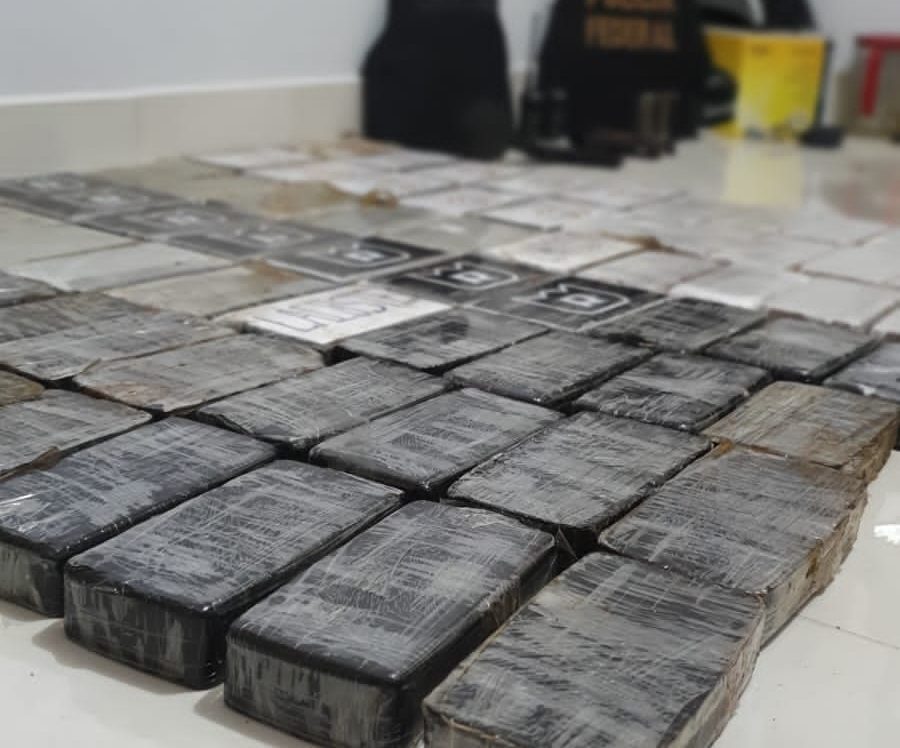 Cocaínas embaladas para entrega | Foto: PM