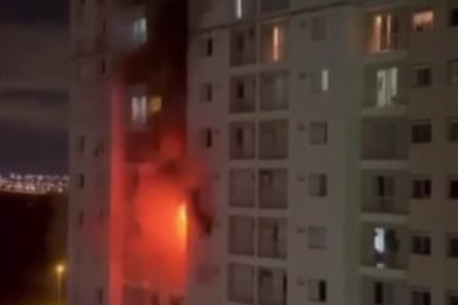 Vítima foi socorrida, mas não resistiu aos ferimentos | Foto: reprodução/vídeo