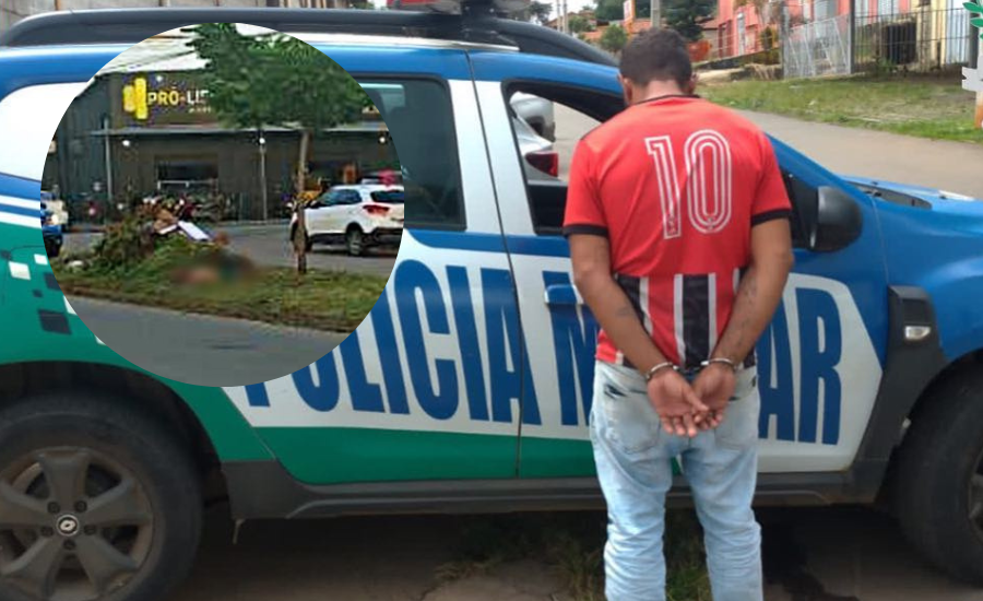 Homem foi preso no mesmo dia | Foto: PM