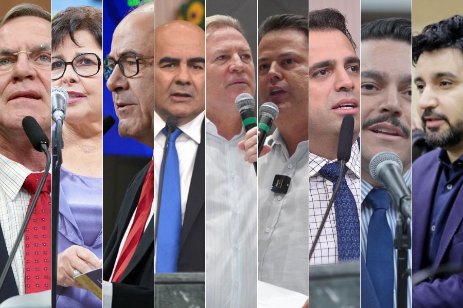 Caiado tem 9 opositores na Assembleia Legislativa de Goiás