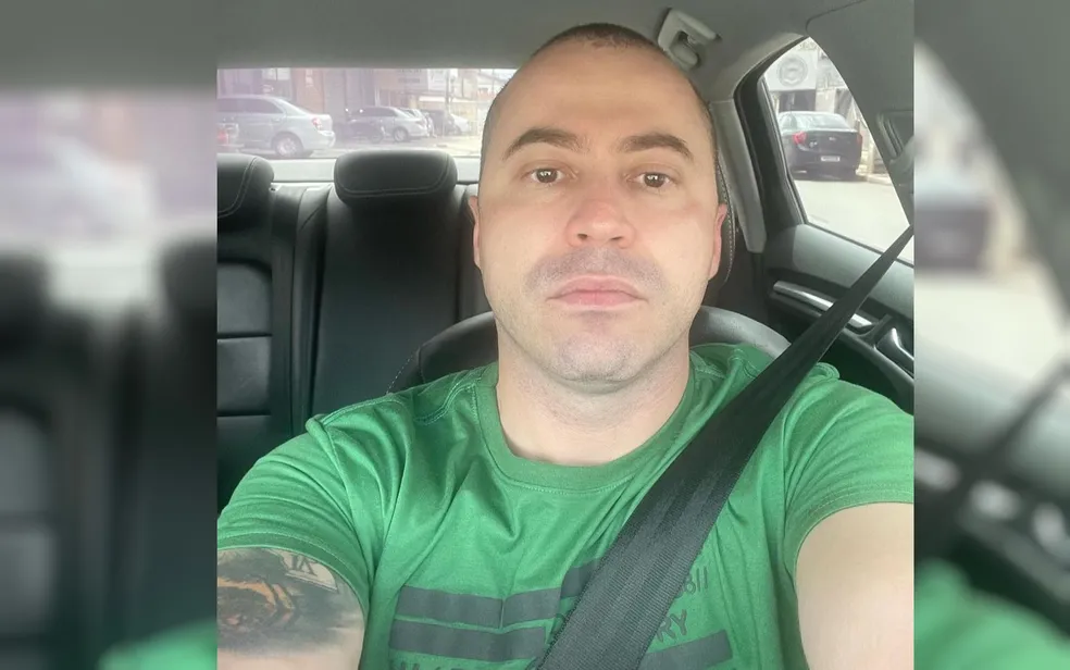 O sargento Caio Cézar de Souza Dias, de 35 anos, estava de férias no dia da briga | Foto: Reprodução