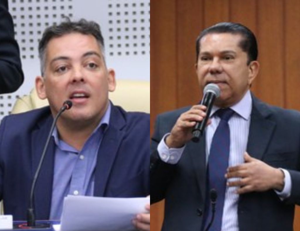 Léo José e Sandes Júnior compõem novo bloco na Câmara Municipal; os vereadores subiram o tom contra a Secretaria de Finanças