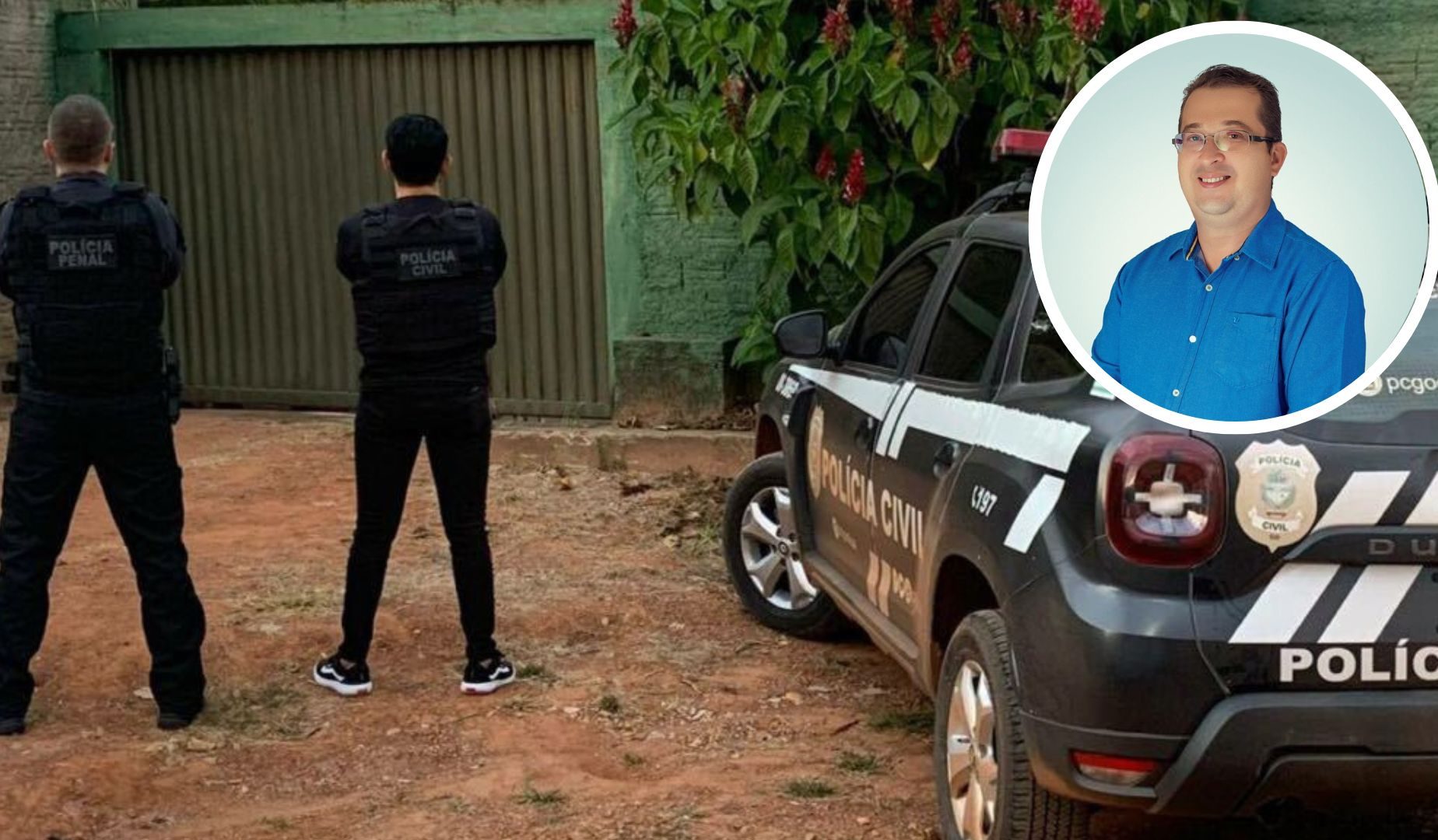 Justiça determina medida restritiva e uso de tornozeleira eletrônica ao suspeito de ameaçar o prefeito de Uruana