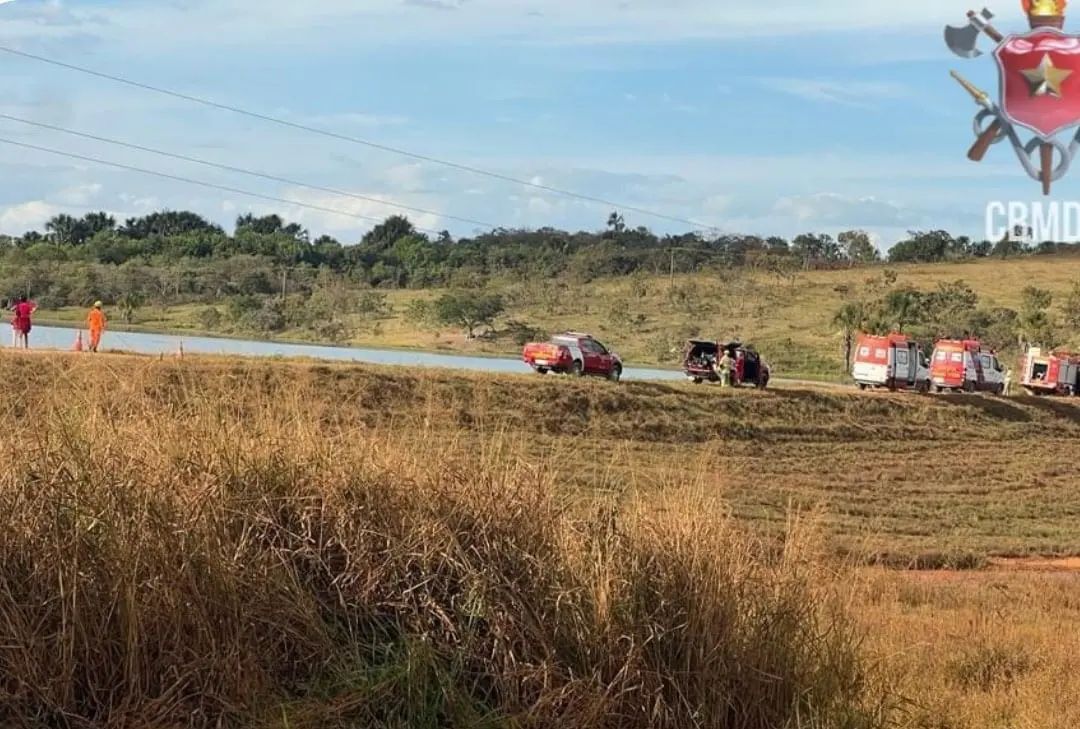 Bombeiros foram até o local realizar o resgate | Foto: Corpo de Bombeiros
