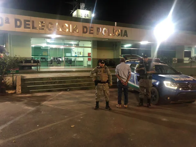 Suspeito havia fugido para região a 6 km de distância | Foto: PM