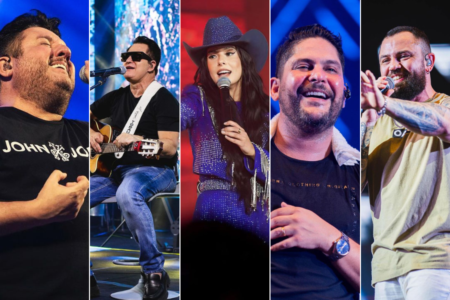 Bruno e Marrone, Ana Castela, Jorge e Mateus sobem ao palco do Caldas Country no feriado de Finados