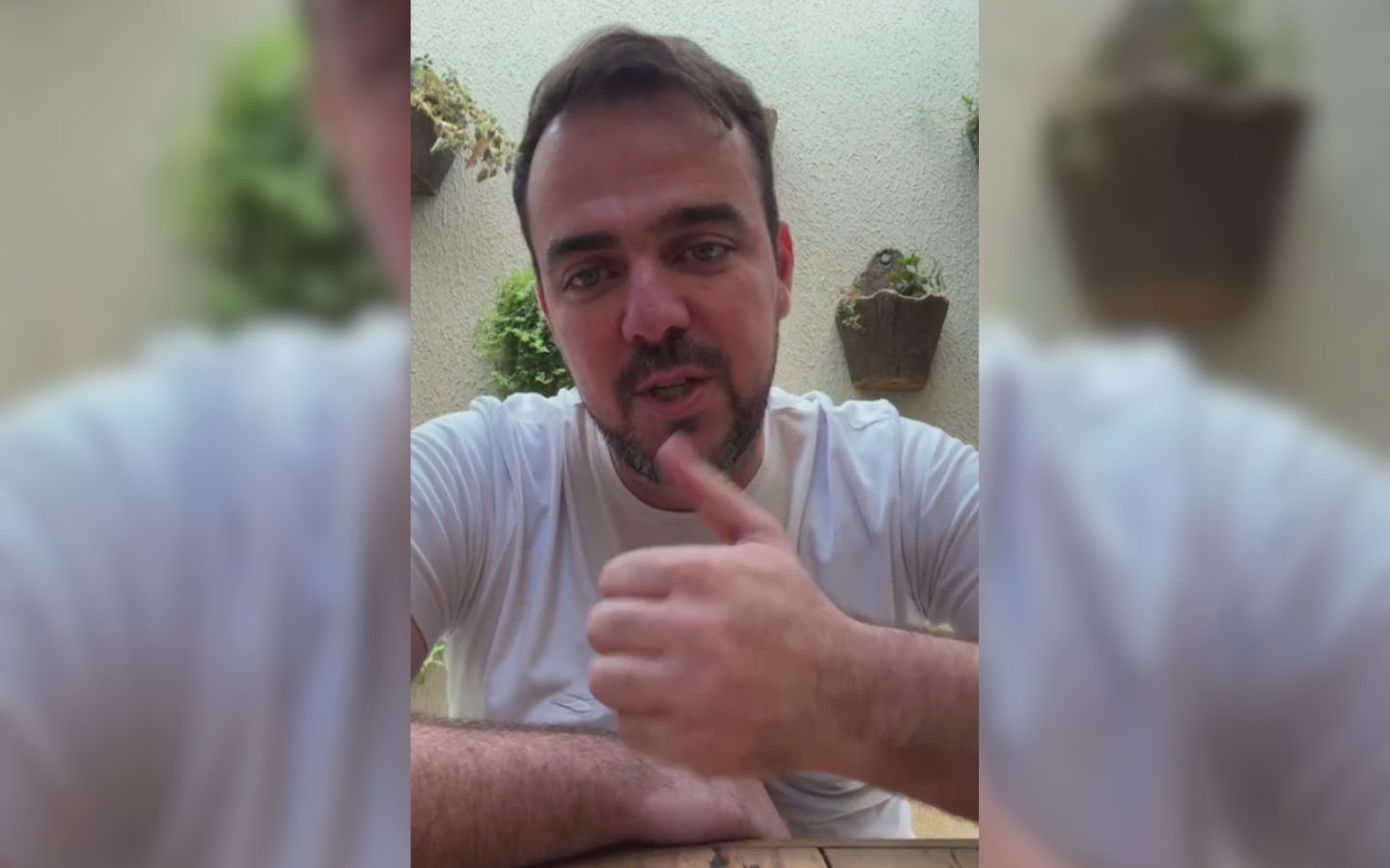 Gustavo Mendanha diz que respeita a Justiça, o MP e a Polícia e afirma acreditar em erro processual
