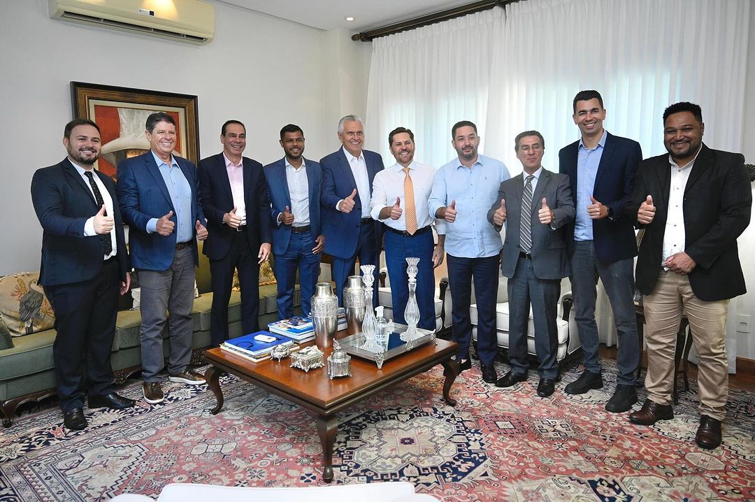 Políticos discutiram pré-campanha com governador Ronaldo Caiado | Foto: Divulgação